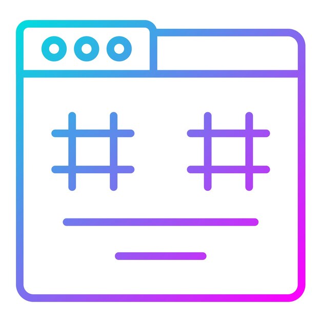 El icono vectorial del tablero de arte se puede usar para imprimir un conjunto de iconos