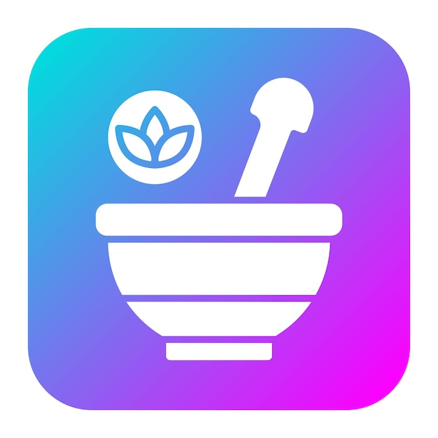 El icono vectorial de la taza de spa se puede usar para el conjunto de iconos de spa
