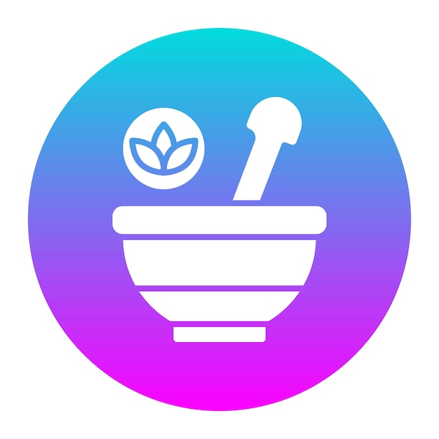 El icono vectorial de la taza de spa se puede usar para el conjunto de iconos de spa
