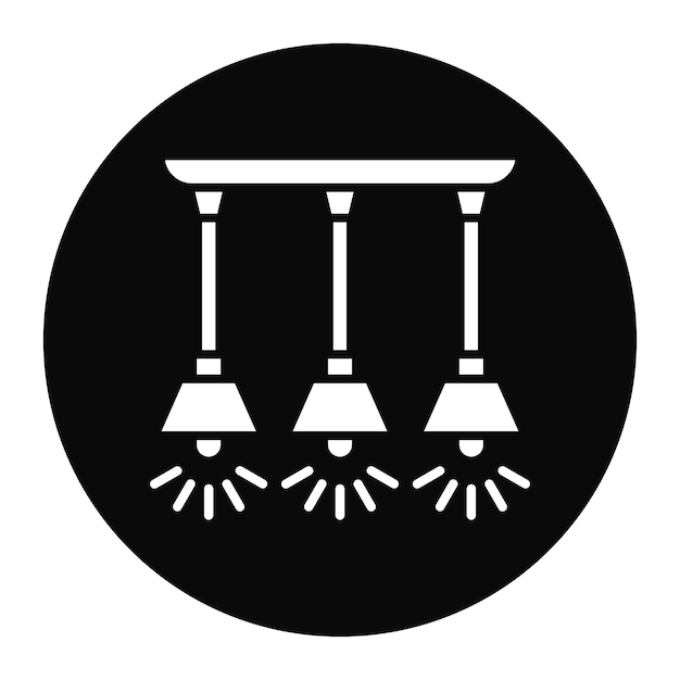 El icono vectorial del techo se puede utilizar para el conjunto de iconos de mejoras para el hogar