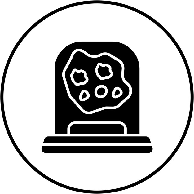 El icono vectorial de Tektite se puede usar para el conjunto de iconos de tecnología espacial