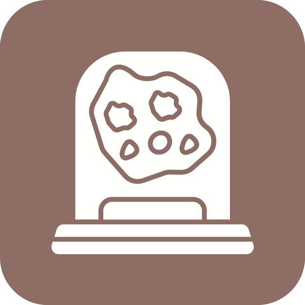 El icono vectorial de Tektite se puede usar para el conjunto de iconos de tecnología espacial