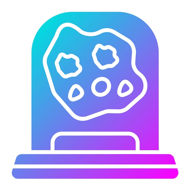 El icono vectorial de Tektite se puede usar para el conjunto de iconos de tecnología espacial