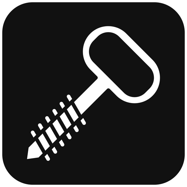 El icono vectorial de Tendril se puede usar para el conjunto de iconos de Shoemaker