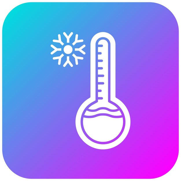 El icono vectorial del termómetro se puede usar para el icono de bebé
