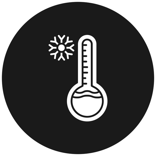 El icono vectorial del termómetro se puede usar para el icono de bebé