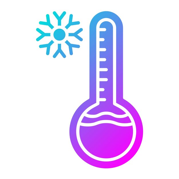 El icono vectorial del termómetro se puede usar para el icono de bebé