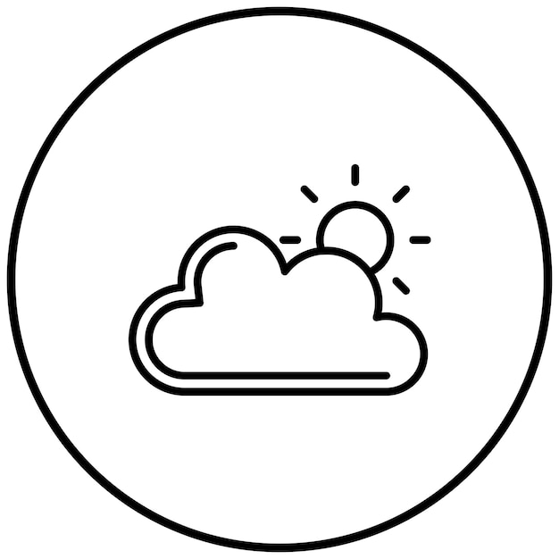 El icono vectorial del tiempo se puede usar para el conjunto de iconos de Aventura