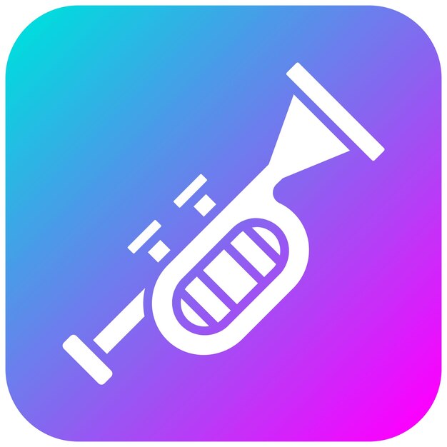 El icono vectorial de Tuba se puede usar para el conjunto de iconos de la civilización antigua