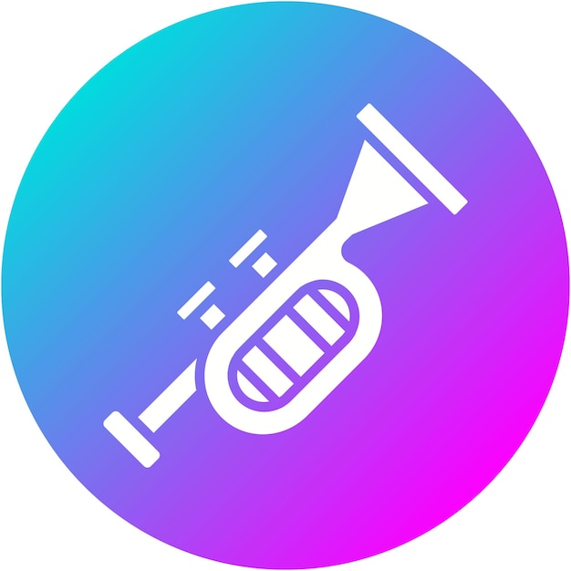 El icono vectorial de Tuba se puede usar para el conjunto de iconos de la civilización antigua