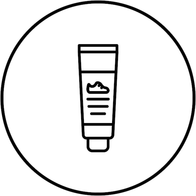 El icono vectorial del tubo polaco se puede usar para el conjunto de iconos de Shoemaker