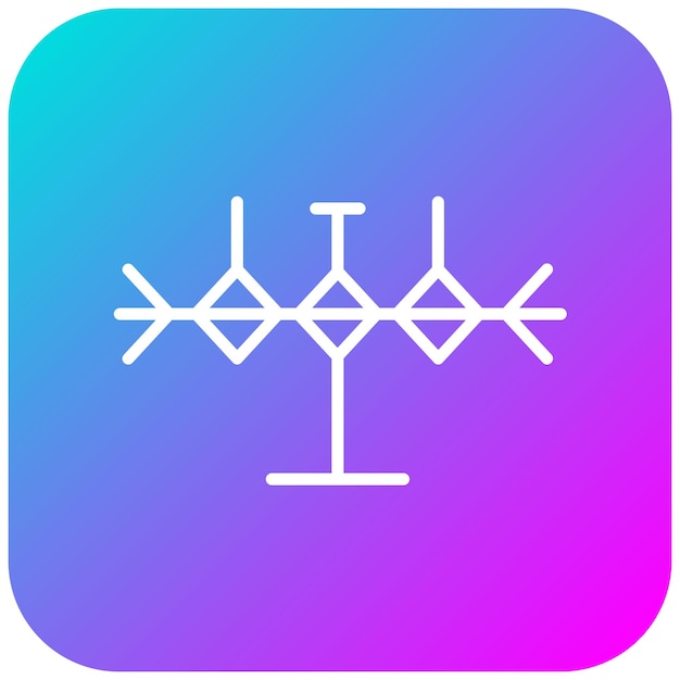 El icono vectorial de Umbrella Swift se puede usar para el conjunto de iconos de Art and Craft Supplies