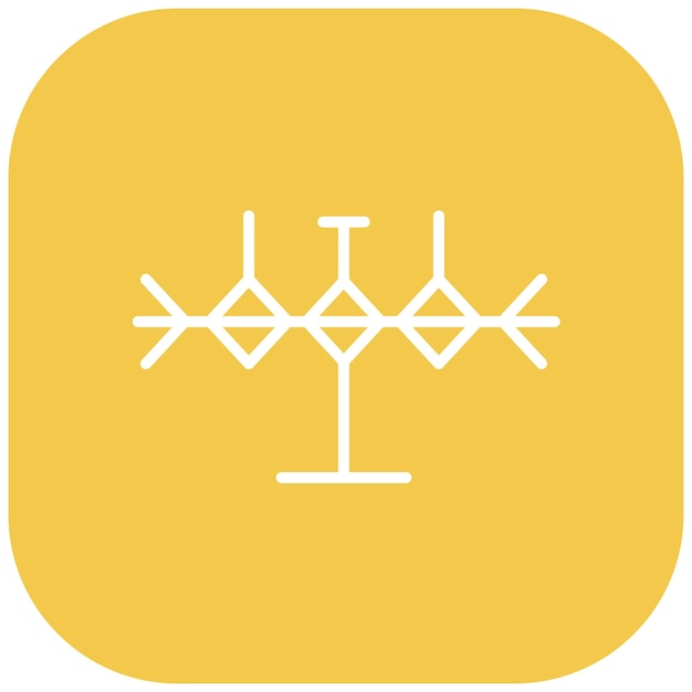 El icono vectorial de Umbrella Swift se puede usar para el conjunto de iconos de Art and Craft Supplies