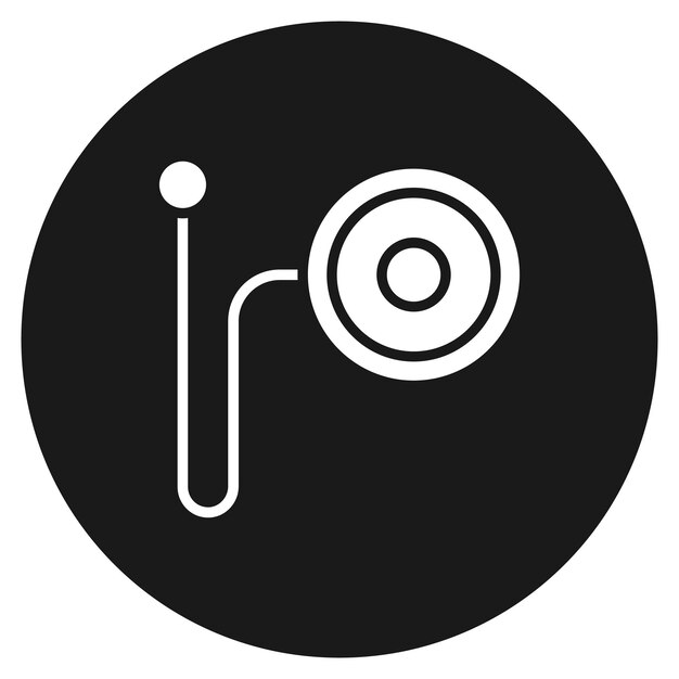 El icono vectorial de Yoyo se puede usar para el conjunto de iconos de entretenimiento