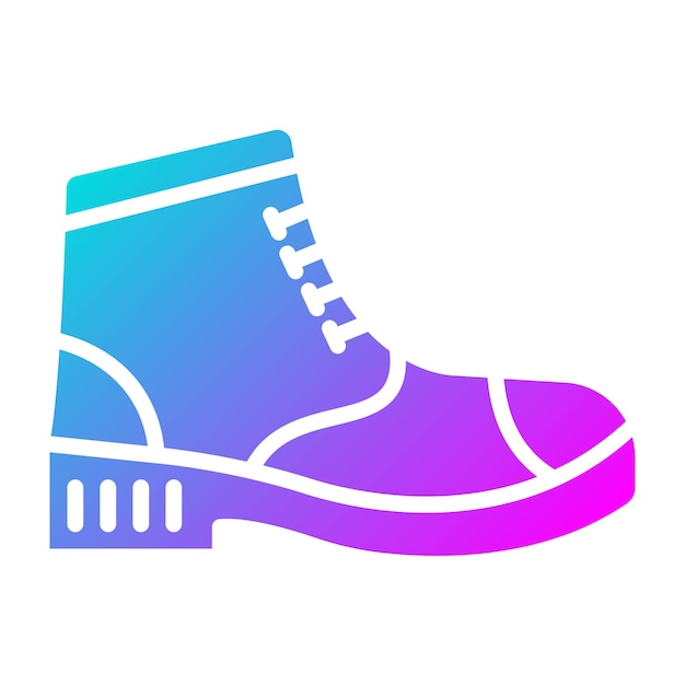 El icono vectorial de los zapatos de bolos se puede usar para el conjunto de iconos de bolas