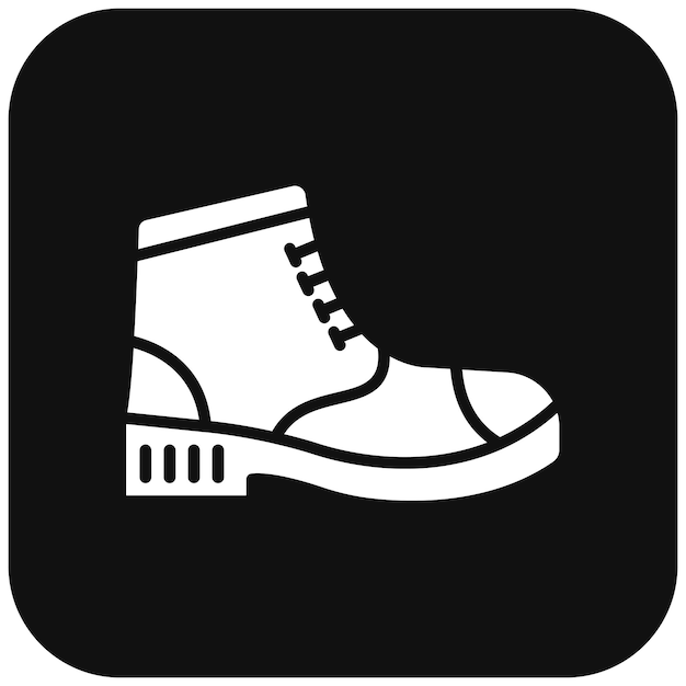El icono vectorial de los zapatos de bolos se puede usar para el conjunto de iconos de bolas