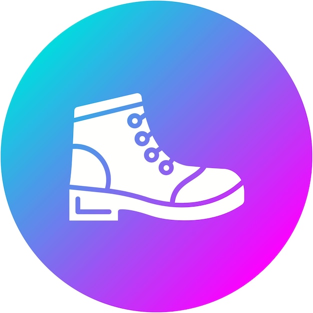 El icono vectorial de los zapatos de Dubai se puede usar para el iconset de Dubai
