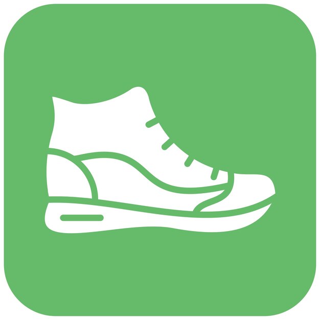 El icono vectorial de zapatos se puede usar para el conjunto de iconos de lujo