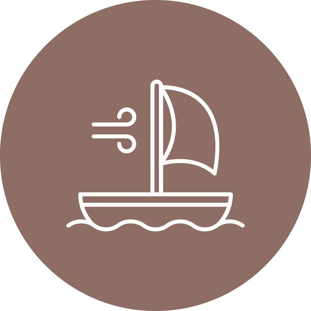 Icono de un velero