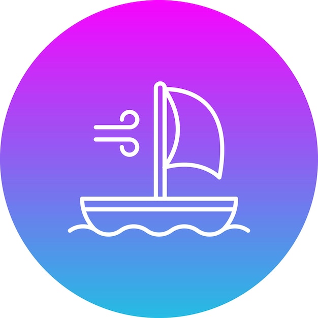 Icono de un velero