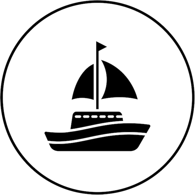 Icono de un velero