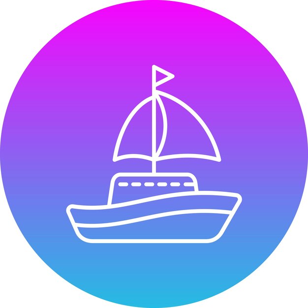 Icono de un velero