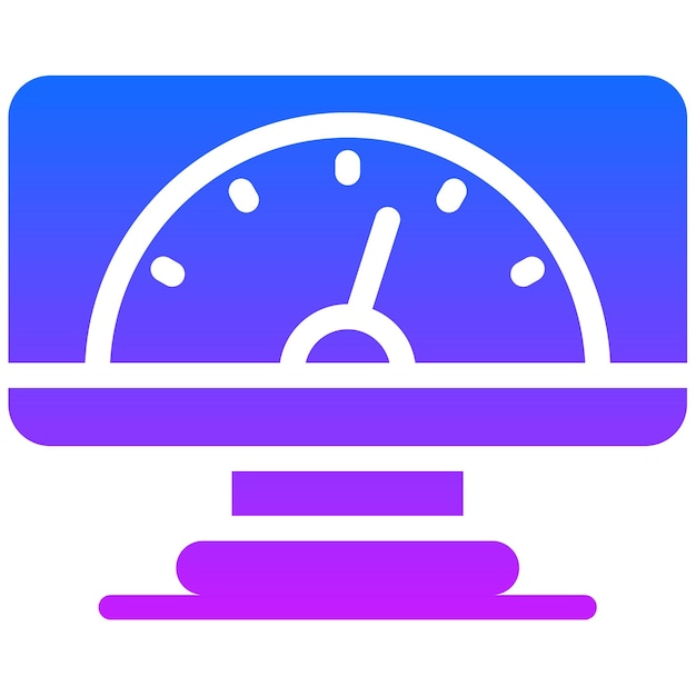 Icono de velocidad de la red