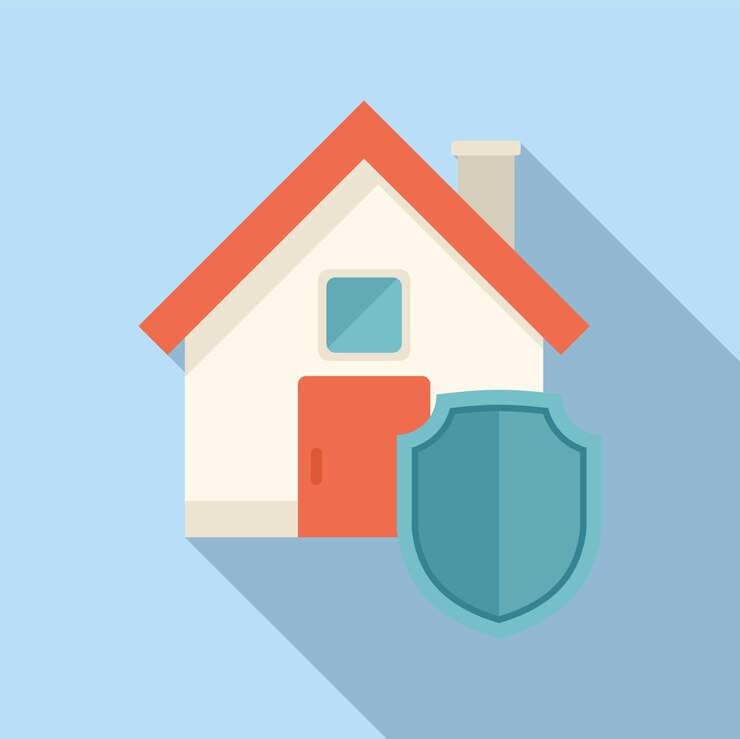 Vector icono de vendedor de casa vector plano soporte de servicio contacto de línea directa