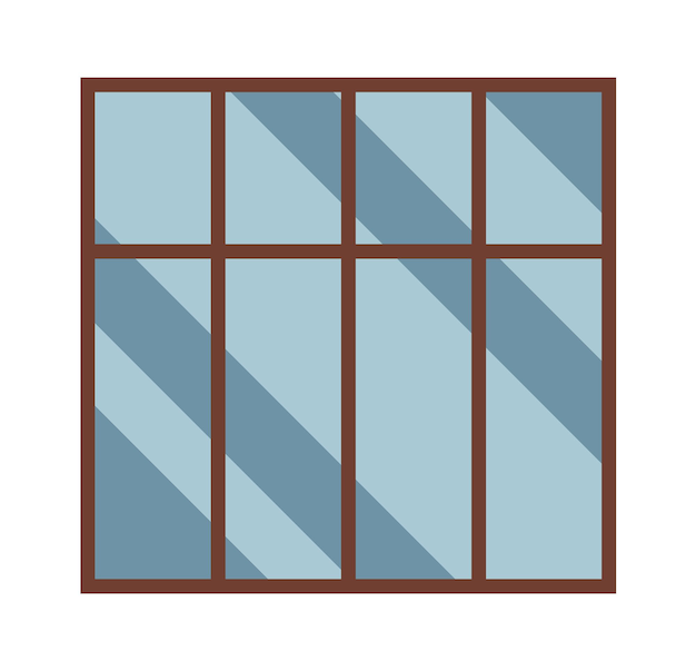 Icono de ventana multihoja Ilustración vectorial