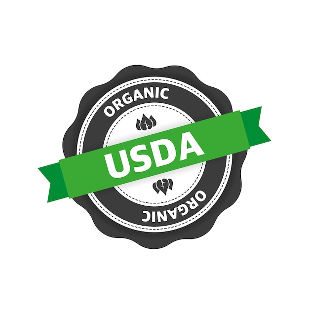 Icono verde etiqueta de icono de logotipo símbolo de bio ecológico orgánico producto natural comida sana vegetariana