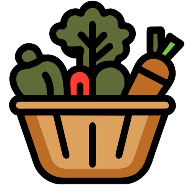 icono de verduras