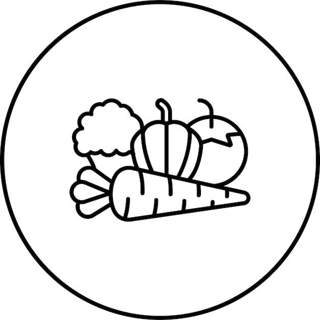 Icono de las verduras
