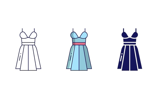 Icono de vestido de novia