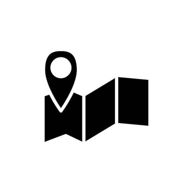 Icono de viaje aislado en fondo blanco
