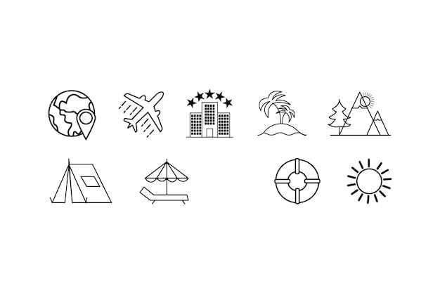 icono de viaje