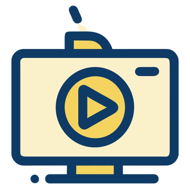 icono de vídeo documental