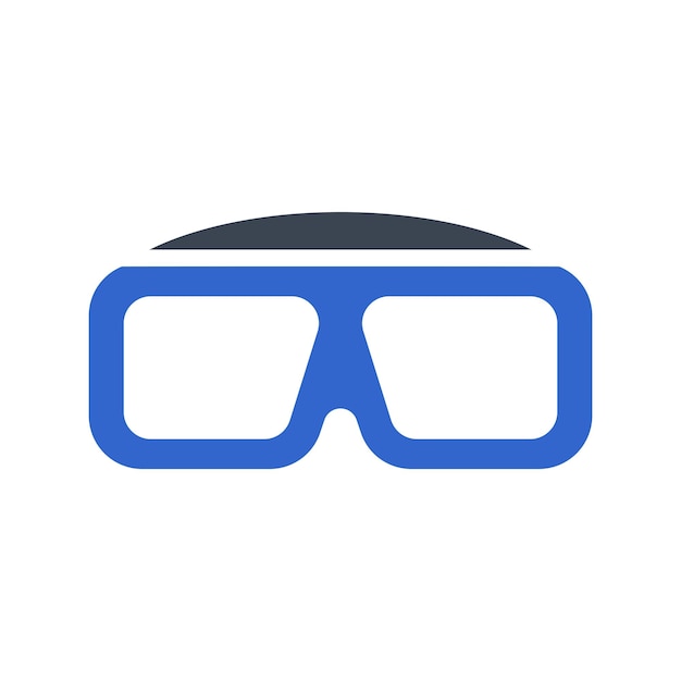 Icono de vidrio en 3D
