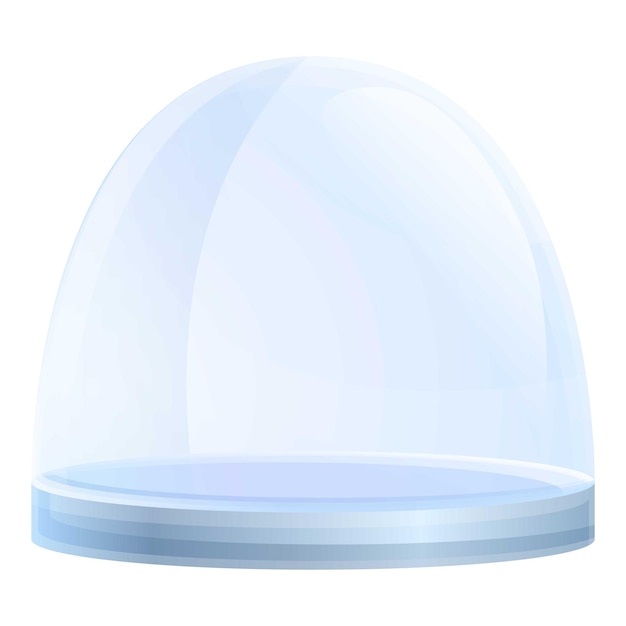Vector icono de vidrio antiprotector caricatura de icono de vector de vidrio antiprotector para diseño web aislado sobre fondo blanco