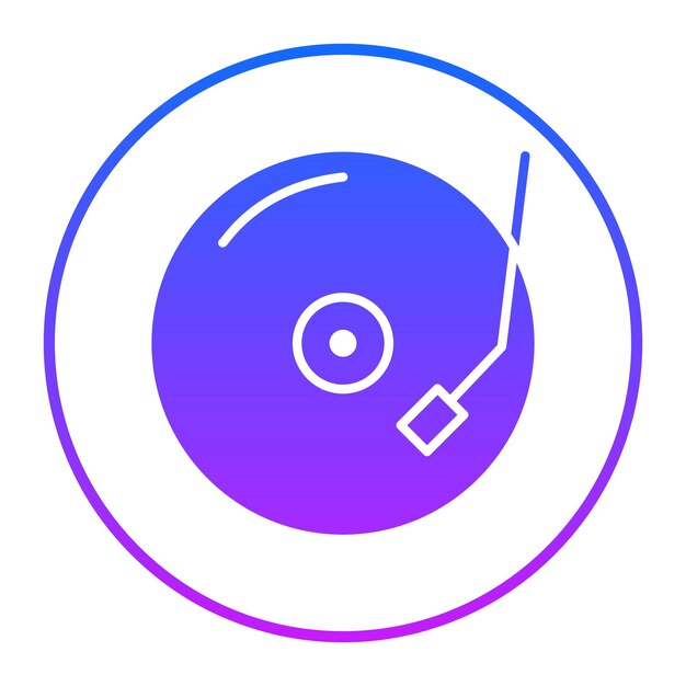 Icono de vinilo