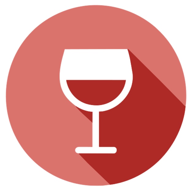 Vector icono de vino