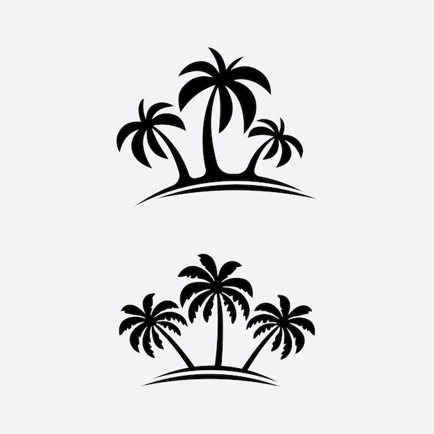 El ícono vintage de Palm Tree Beach