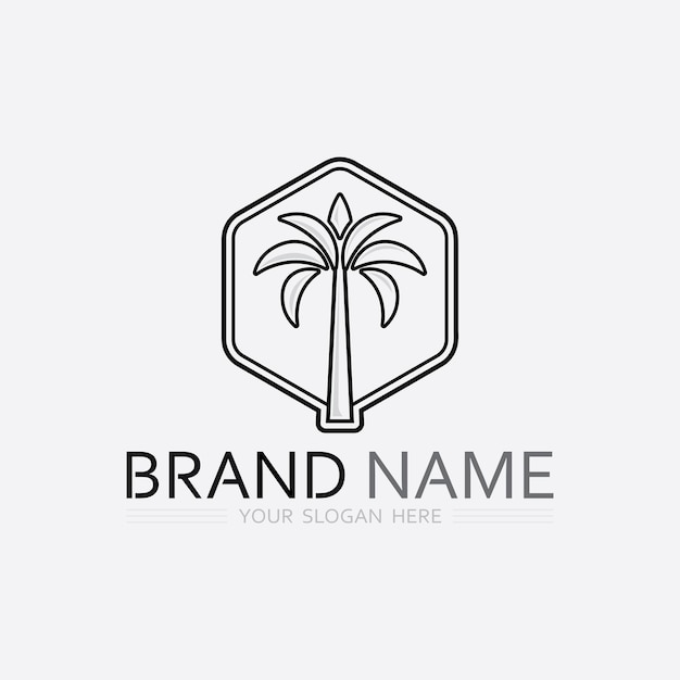 El ícono vintage de Palm Tree Beach