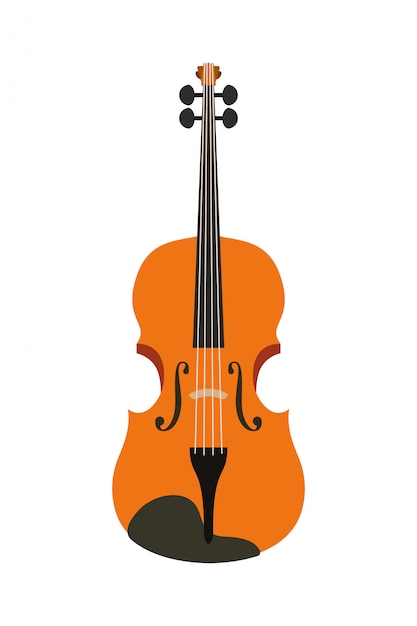 Icono de violín de instrumento musical