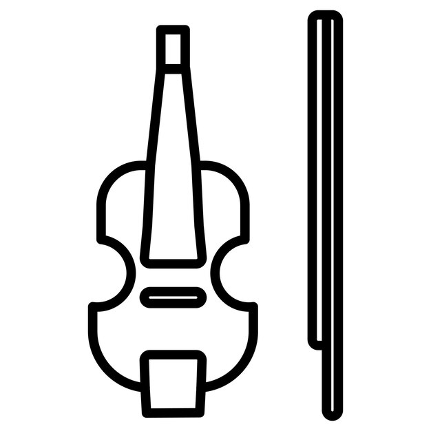 El icono del violín