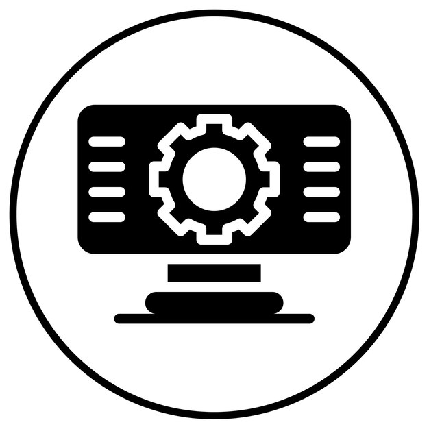 Icono de virtualización de la red