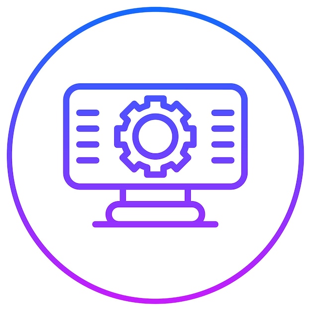 Icono de virtualización de la red