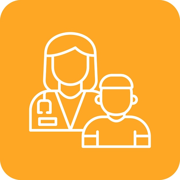 Icono de visita del médico