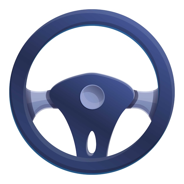 Vector icono del volante automático icono vectorial del volante auto para el diseño web aislado en fondo blanco