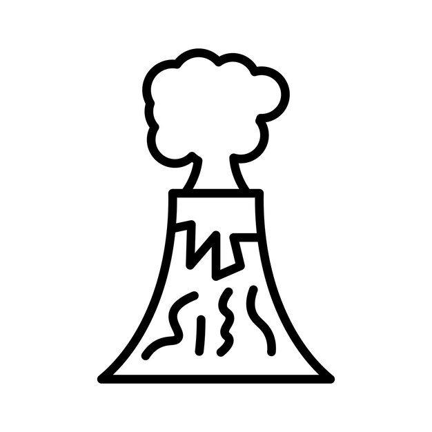 El icono del volcán