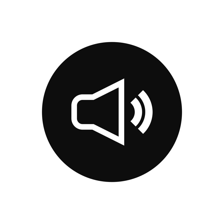 icono de volumen icono de altavoz